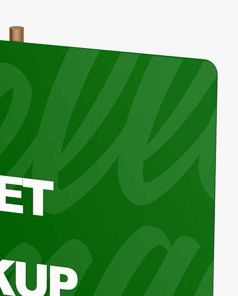 Street Sign Mockup PSD #6