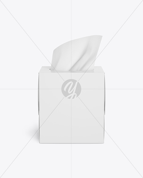 Paper Box w  Wipes Mockup PSD #3