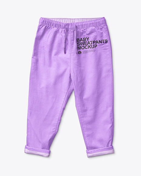 Baby Boy Sweatpants Mockup PSD #2