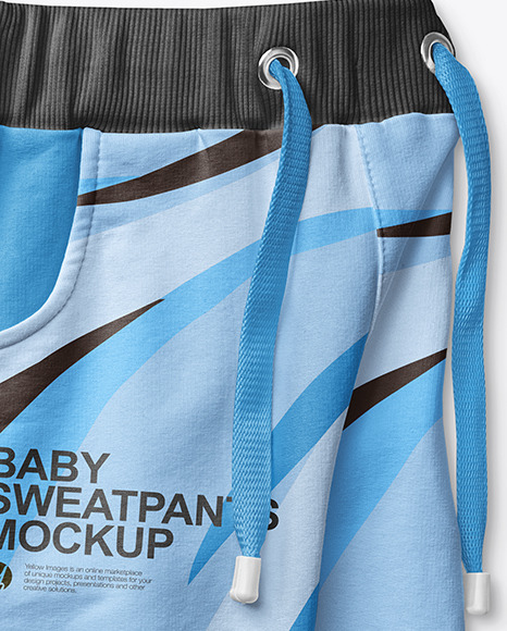 Baby Sweatpants Mockup PSD #7