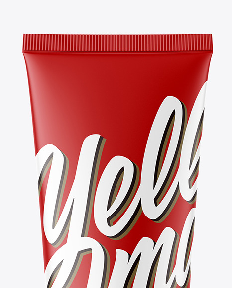 Matte Cosmetic Tube Mockup PSD #2