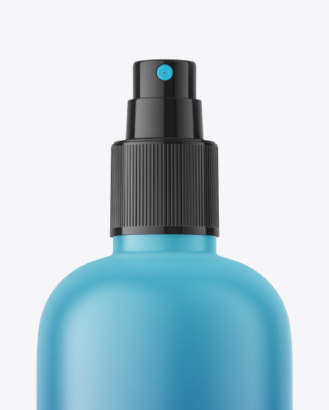 Matte Plastic Spray Bottle Mockup PSD #2