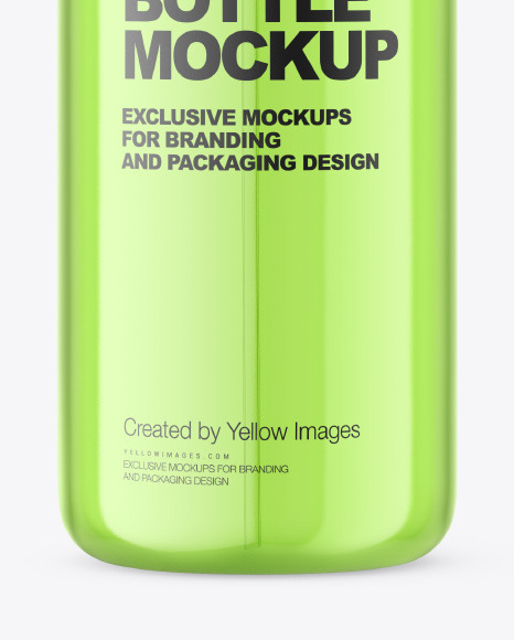 Clear Plastic Spray Bottle Mockup PSD #6