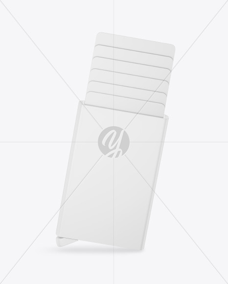 Matte Card Holder Mockup Download