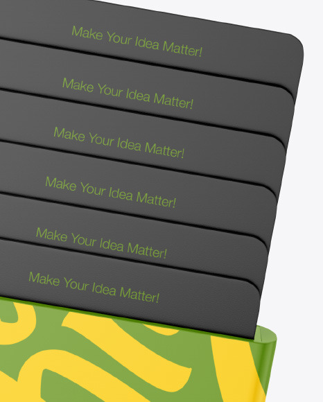 Matte Card Holder Mockup Matte Card Holder Mockup