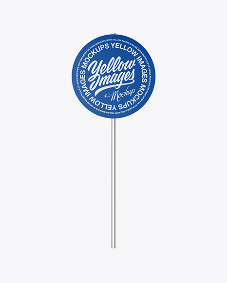 Street Sign Mockup PSD #2