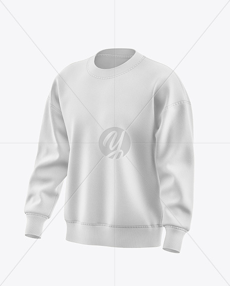 sweater roundneck 3d artwork sides