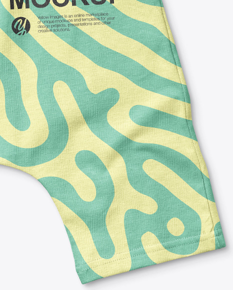 Baby Boy Shorts Mockup PSD #7