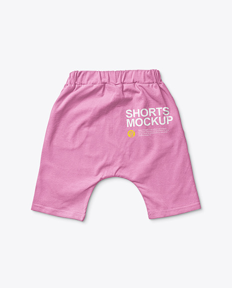 Baby Boy Shorts Mockup