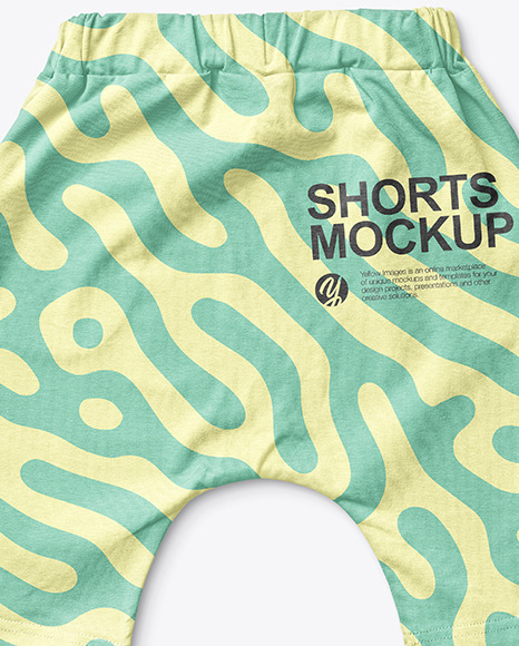Baby Boy Shorts Mockup