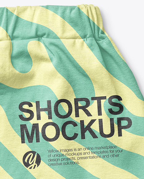 Baby Boy Shorts Mockup