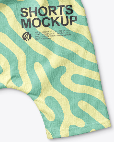 Baby Boy Shorts Mockup