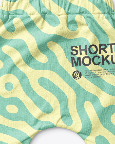 Baby Boy Shorts Mockup