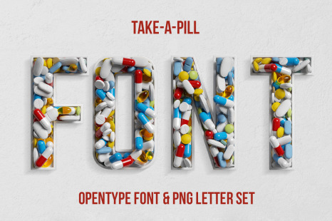 Take a Pill Font