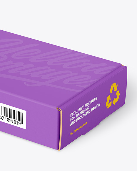 Paper Box w  Dates Mockup PSD #7