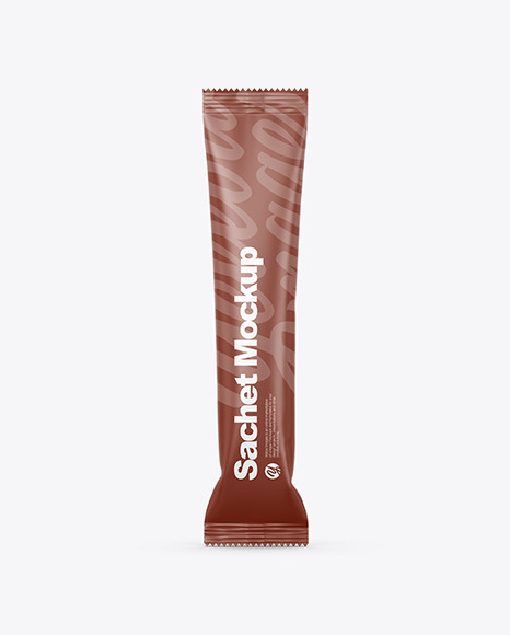 Matte Stick Sachet Mockup PSD #2