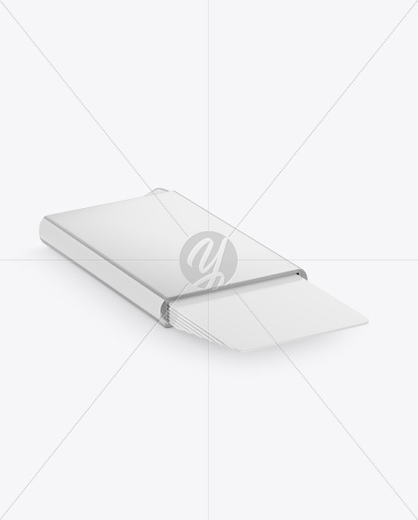 Metallic Card Holder Mockup PSD #3
