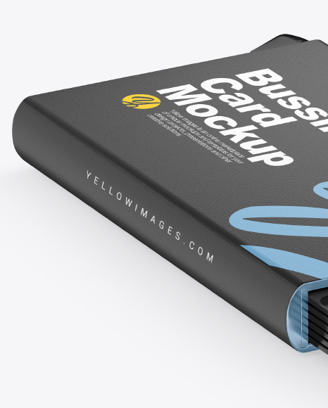 Metallic Card Holder Mockup PSD #6