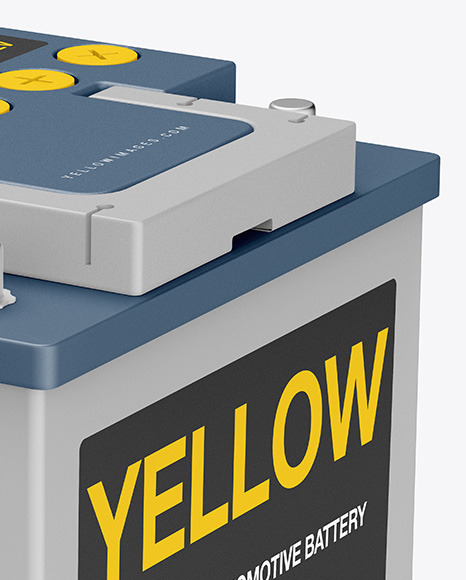 Automotive Battery Mockup PSD #4