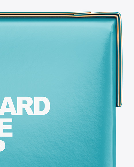 Glossy Cardboard Package Mockup PSD #6