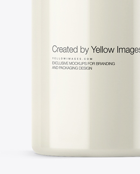 PET Bottle with Milk Mockup PSD #5