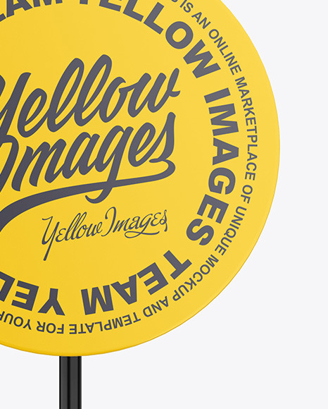 Street Sign Mockup PSD #1