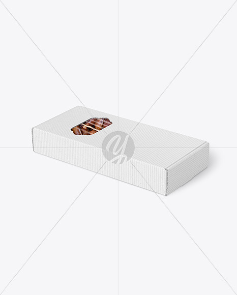 Corrugated Box w  Dates Mockup PSD #3