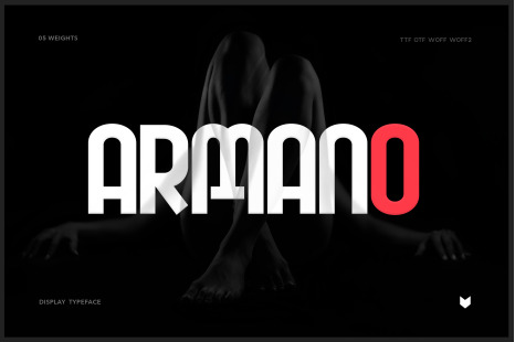 Armano Display Typeface