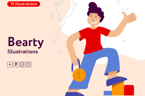 Bearty Illustrations
