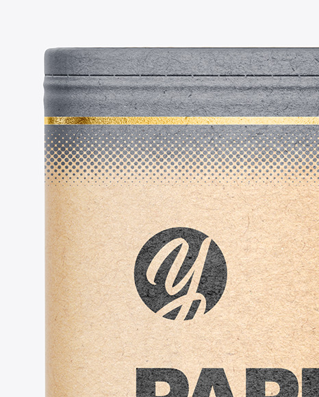 Kraft Paper Box Mockup PSD #3