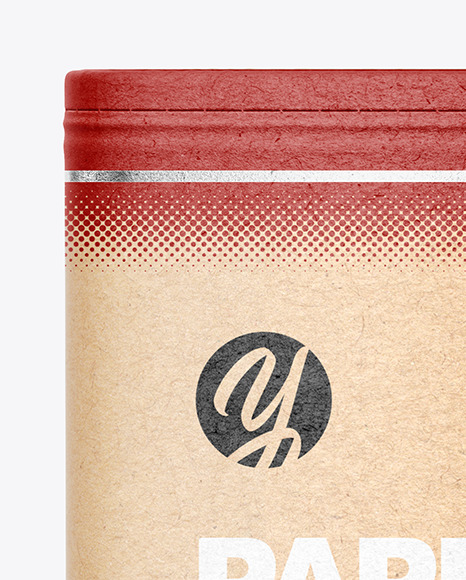 Kraft Paper Box Mockup PSD #4