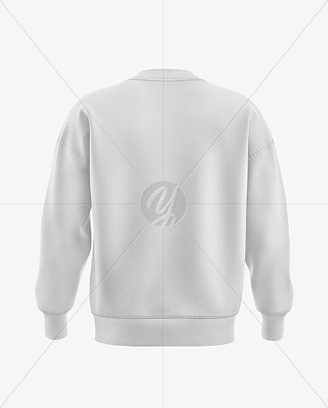 Free Sweatshirt Mockup - Back View Apparel Mockups