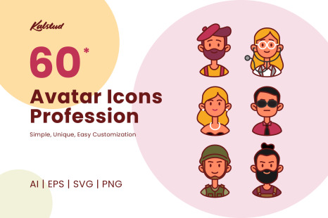 Avatar Icons Profession Series