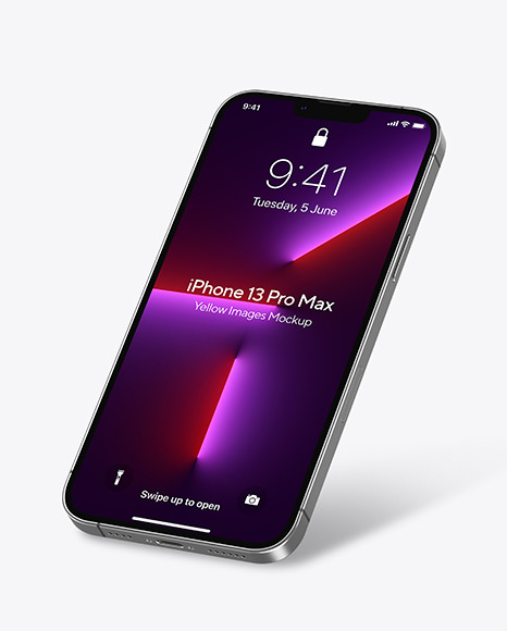iPhone 13 Pro Max Graphite Mockup