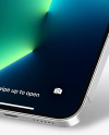iPhone 13 Pro Max Silver Mockup
