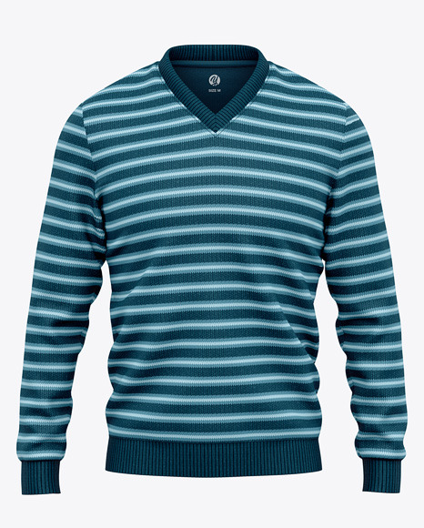 V Neck Sweatshirt Mockup PSD #2