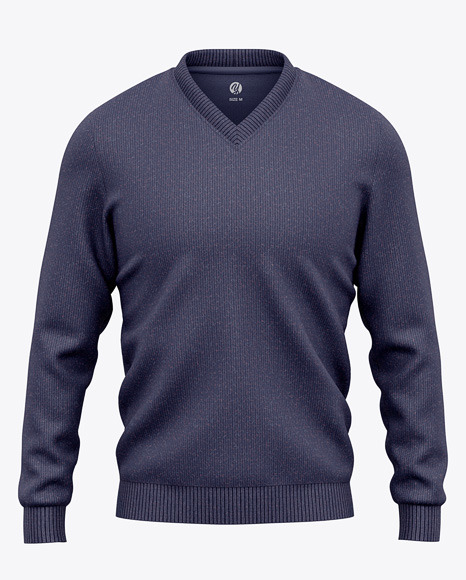 V Neck Sweatshirt Mockup PSD #1