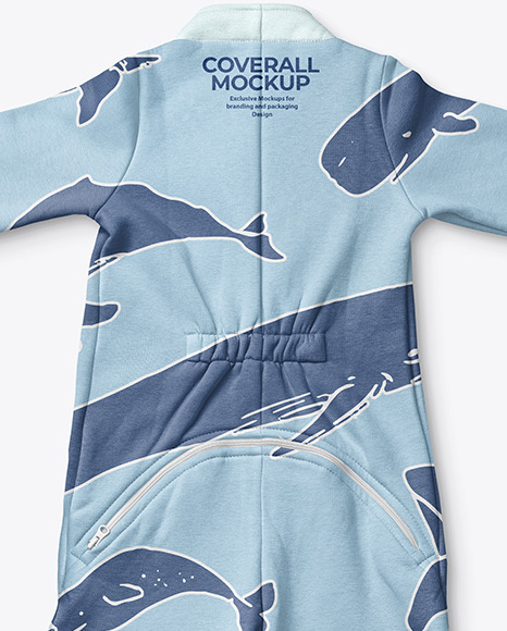 Baby Coverall Mockup PSD #2