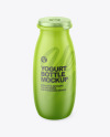 Matte Yogurt Bottle Mockup