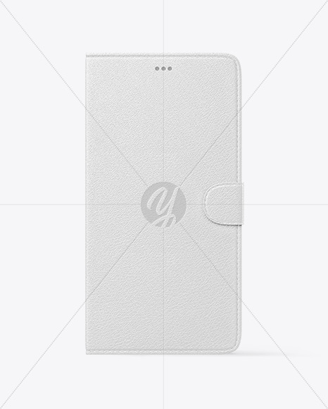 Phone Flip Case Mockup PSD #3