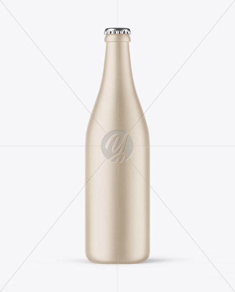 Ceramic Beer Bottle Mockup PSD #3