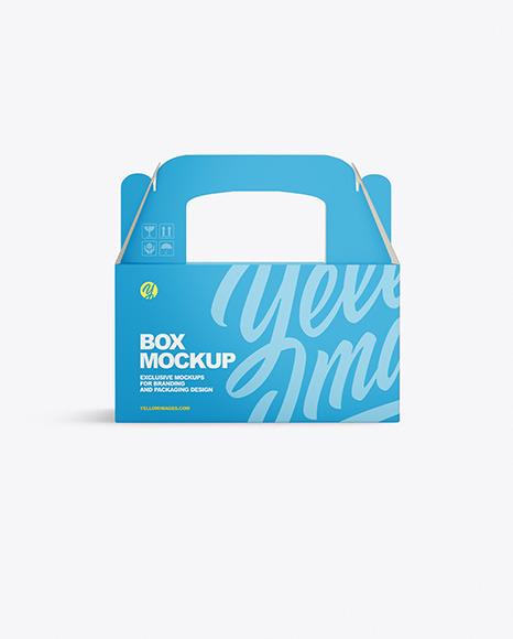 Matte Box with Handle Mockup