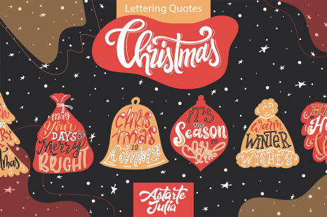 Christmas Lettering Quotes