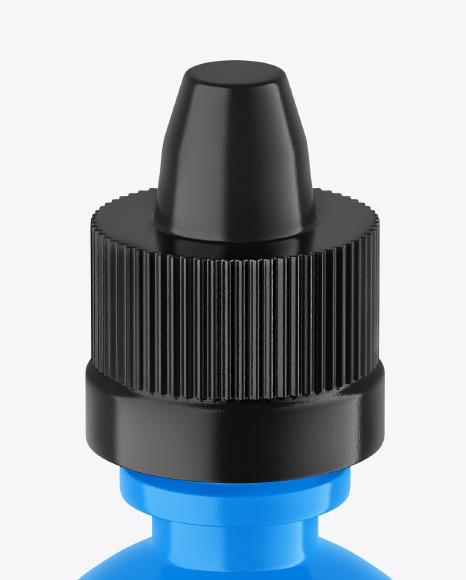 Glossy Eye Drops Bottle Mockup PSD #2