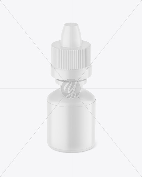 Matte Eye Drops Bottle Mockup PSD #3