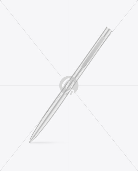 Metallic Pen Mockup advertising 1430