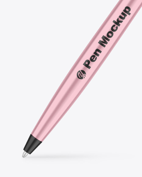 Metallic Pen Mockup ballpoint 1433