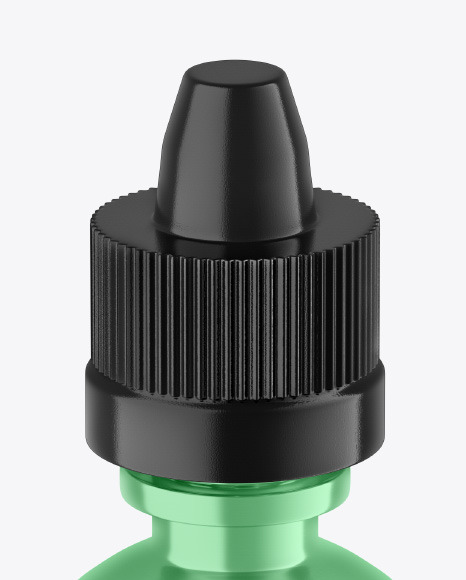 Metallic Eye Drops Bottle Mockup PSD #2