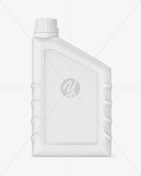 Matte Motor Oil Bottle Mockup PSD #3