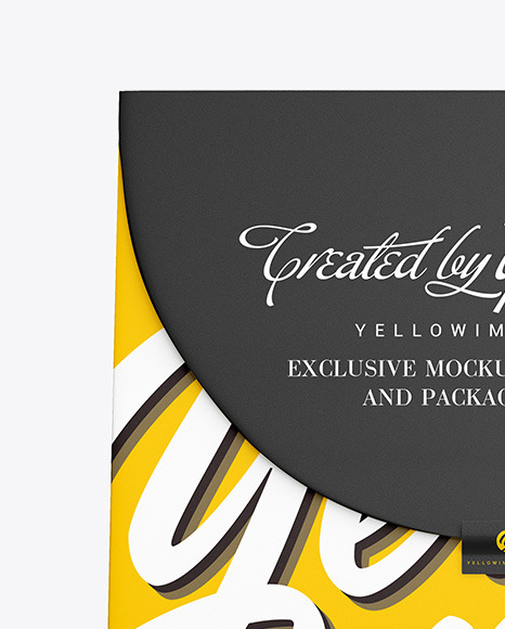 Food Bag Mockup PSD #2